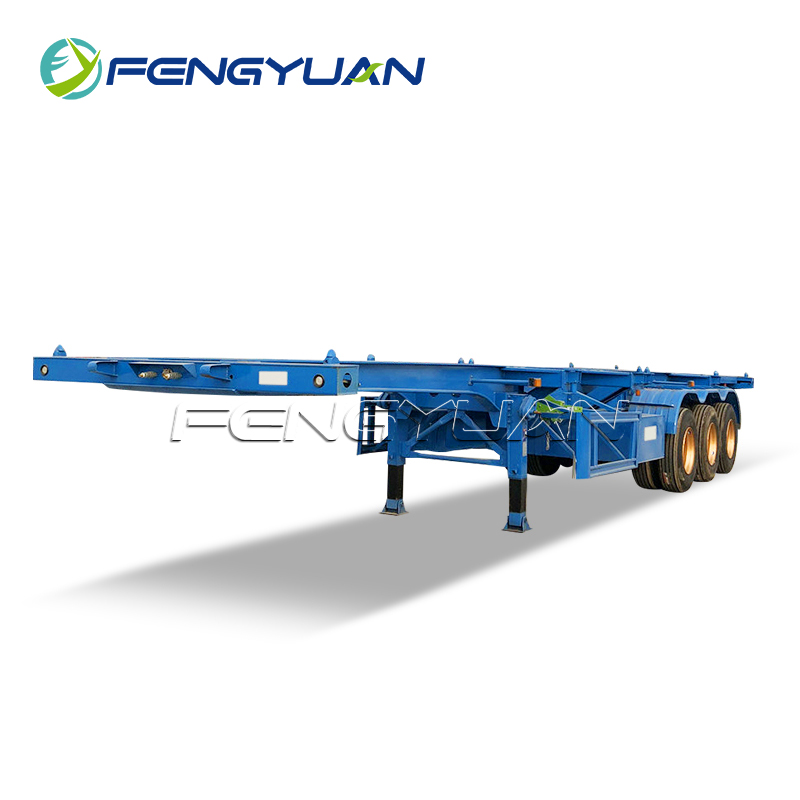 container chassis Transport skeleton semi trailer