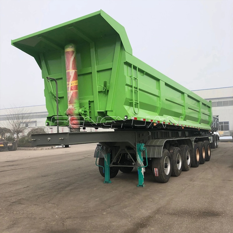 6 Axles Tipping Trailer