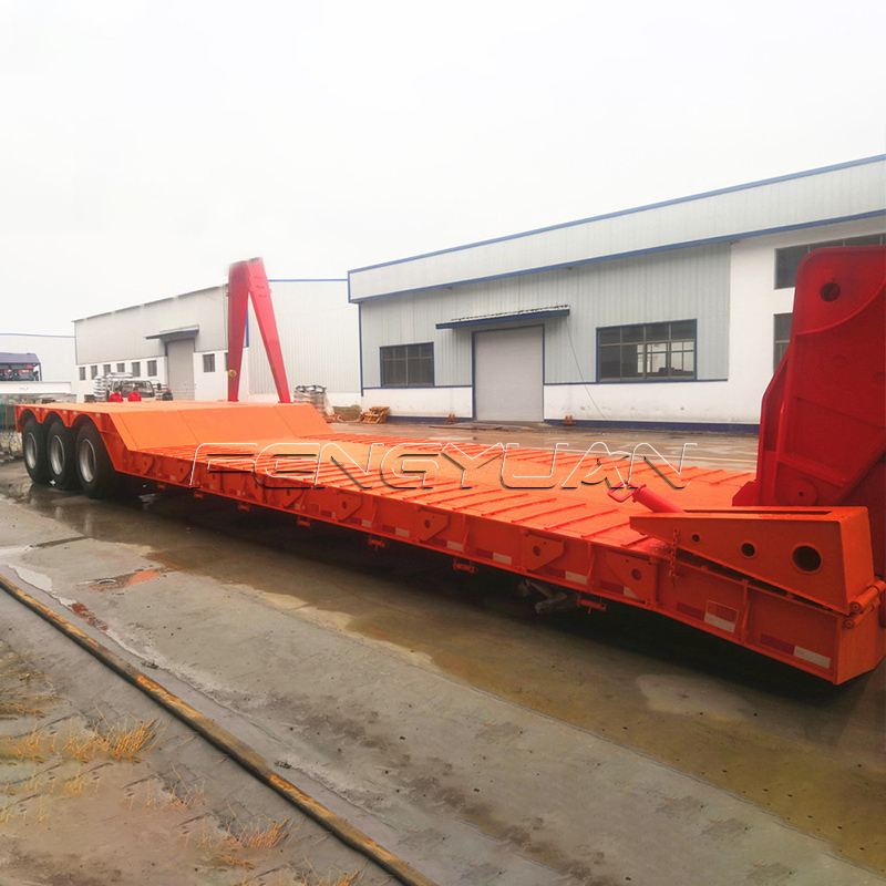 Lowbed Semi Trailer For Sale