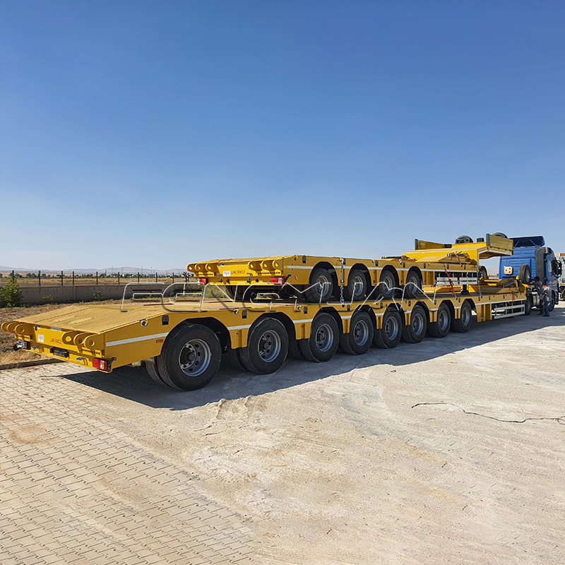 8 Axle Low Loader Lowbed Semi Trailer