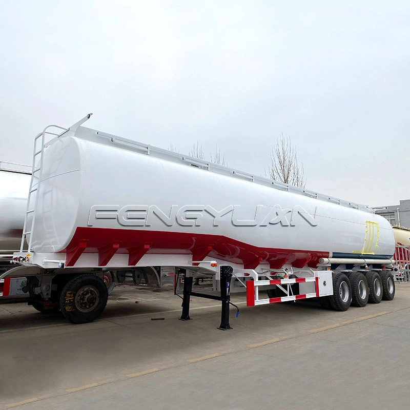 4 Axles Fuel Tanker Semi Trailer