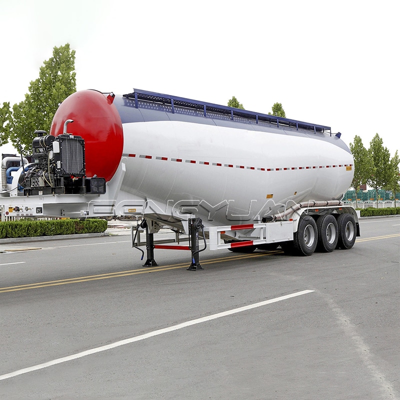 New Heavy Duty V-Type Bulk Cement Tanker Trailer