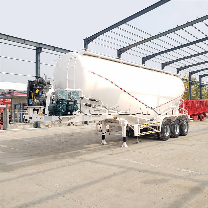 ew Concrete Cement Mixer Tanker Semi Truck Trailer