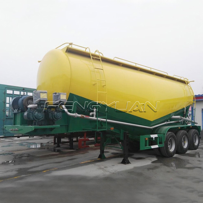 3 Axles V Types Cement Powder Tankers 