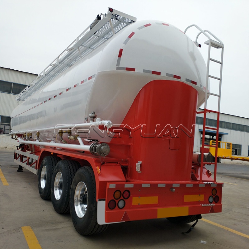 3 Axles V Types Cement Powder Tankers