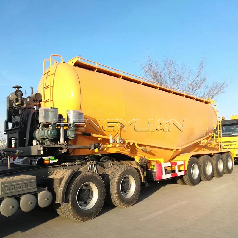 Silo Tanker Semi Trailer