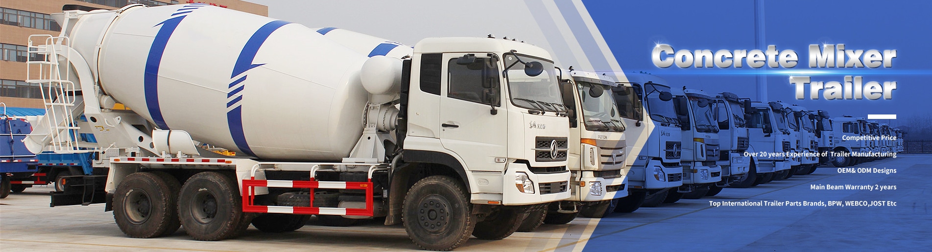 Concrete Mixer Trailer