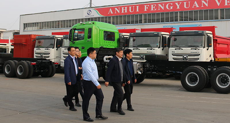 Governmental leaders’ visiting for inspection and guidance